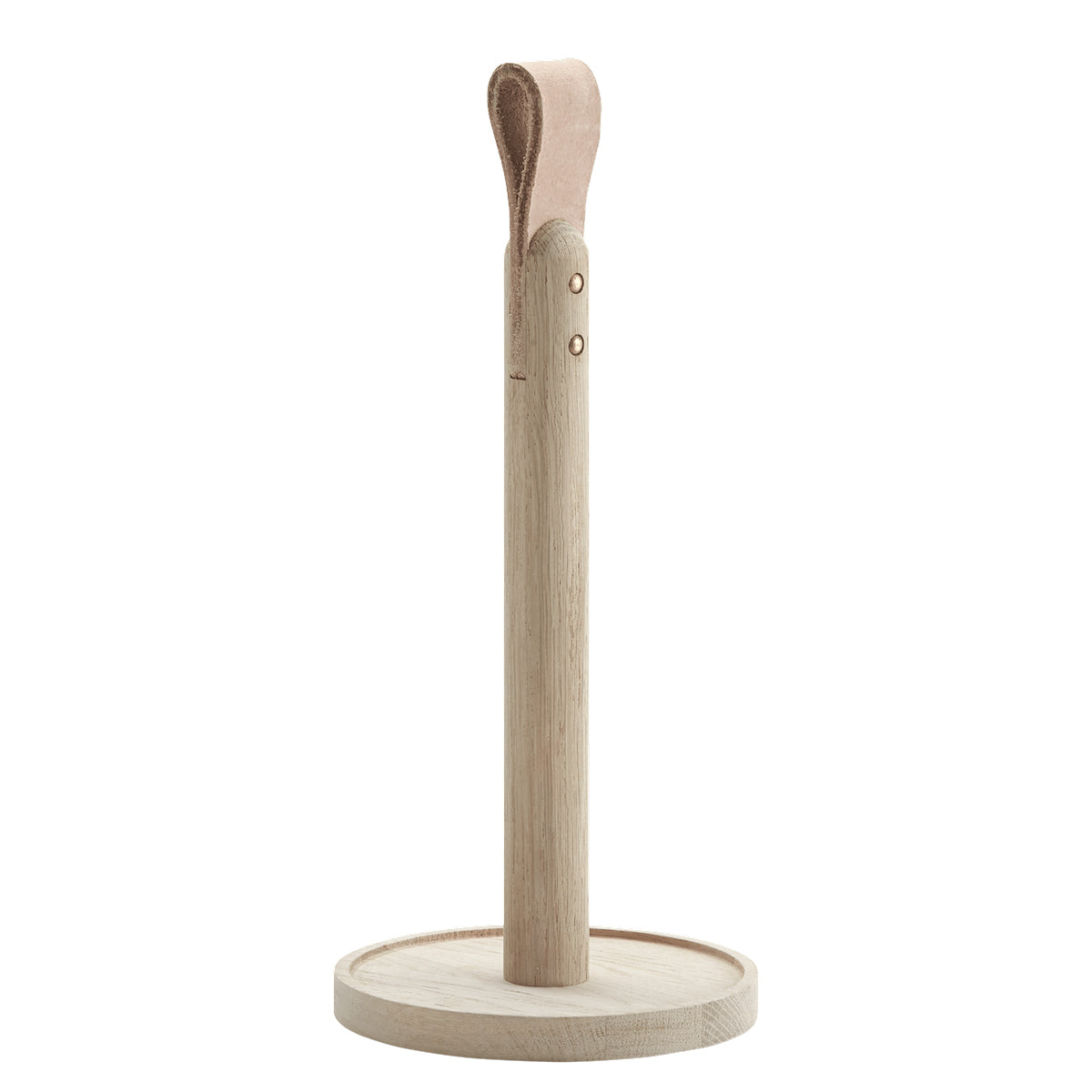 Norr Paper Towel Holder, Oak / Leather, Two Color Variants – FJØRN ...