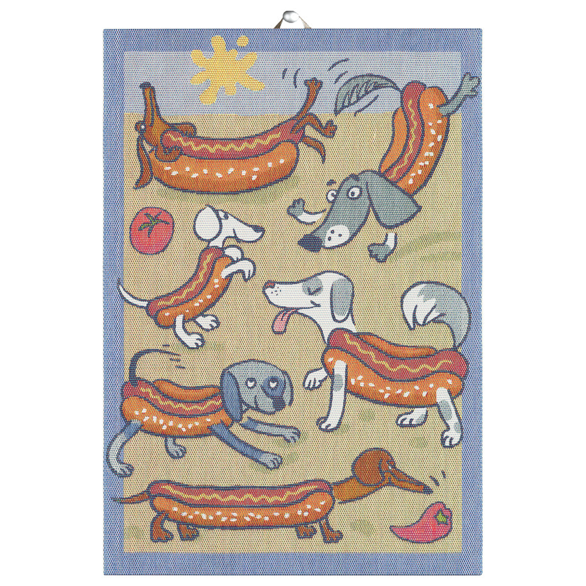 Dachshund Kitchen Towel / Tea Towel Dachshund Gifts Perfect for Kitchen Use  100% Cotton Machine Washable 