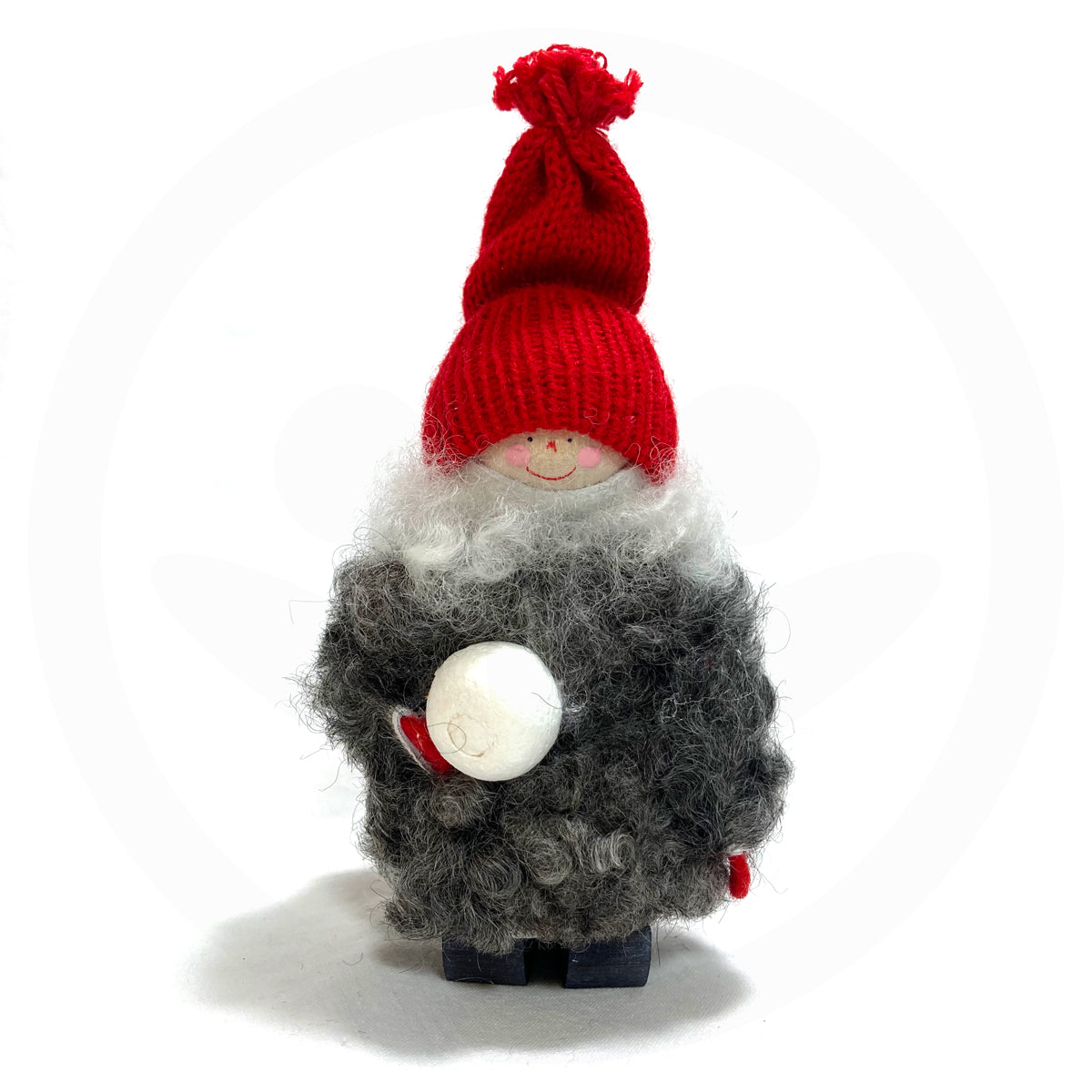 Swedish Tomte Boy with Heart Cookie – Gift Chalet